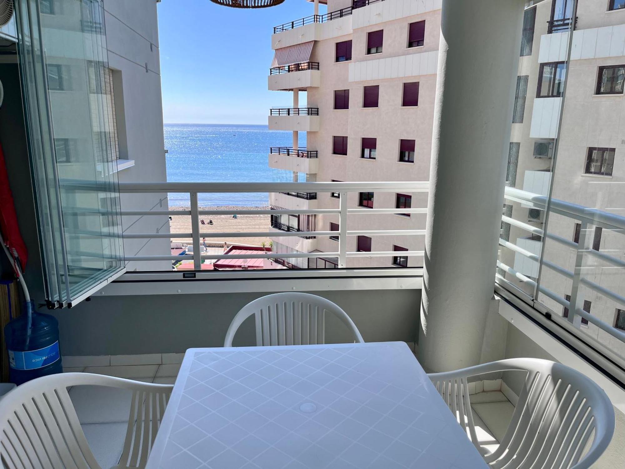 Modern Apartment On The Beach With Pool Calpe Exterior foto