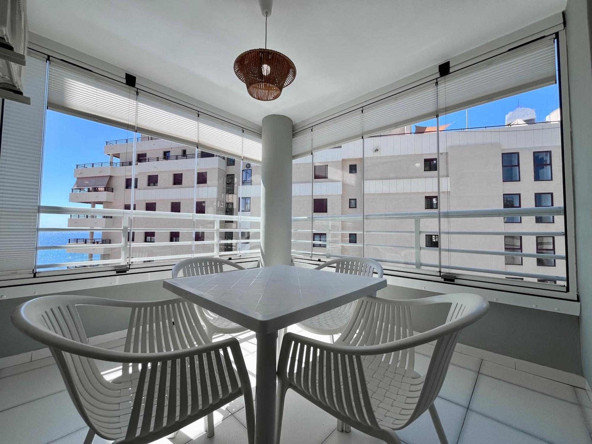 Modern Apartment On The Beach With Pool Calpe Exterior foto