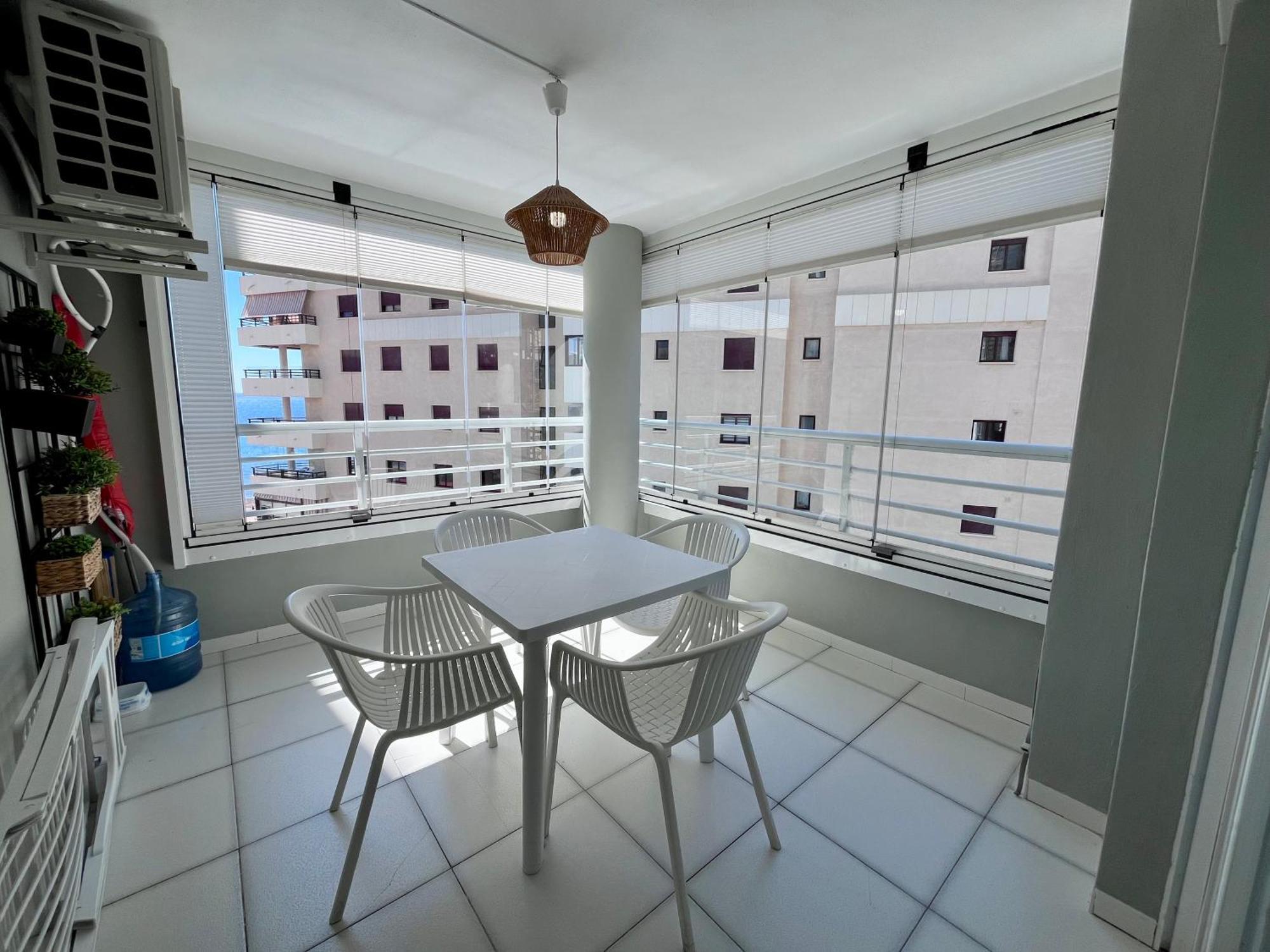 Modern Apartment On The Beach With Pool Calpe Exterior foto